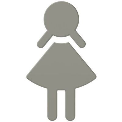 HEWI Symbol 801 87x150x3mm - Symbol - Selbstklebend HEWI Symbol 801 87x150x3mm - Symbol - Selbstklebend