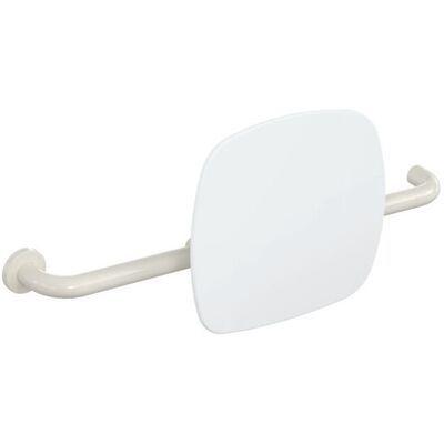 Hewi 801 Rückenstütze - Wandabstand 150mm, links, Signalweiß Hewi 801 Rückenstütze - Wandabstand 150mm, links, Signalweiß
