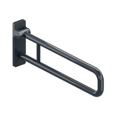 HEWI Haltegriff 801 - Toilettenstütze, 750mm, Anthrazitgrau HEWI Haltegriff 801 - Toilettenstütze, 750mm, Anthrazitgrau