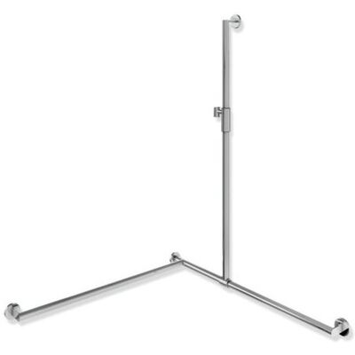 HEWI System 900 Duschhandlauf - links, chrom HEWI System 900 Duschhandlauf - links, chrom