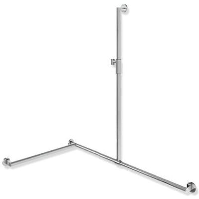 Hewi System 900 Chrom Duschrampe & Halter - Duschtyp Hewi System 900 Chrom Duschrampe & Halter - Duschtyp