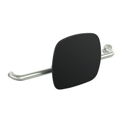 Hewi 805 Rückenstütze - Verstellbar, Edelstahl, Schwarz Hewi 805 Rückenstütze - Verstellbar, Edelstahl, Schwarz