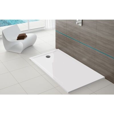 Hoesch Muna S Mineralguss-Duschwanne 4248XA.730 110 x 75 x 3 cm, Steingrau, Solique Hoesch Muna S Mineralguss-Duschwanne 4248XA.730 110 x 75 x 3 cm, Steingrau, Solique