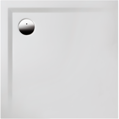 Hoesch Muna Mineralguss-Duschwanne - Telegrau - 900x900 mm - Duschwanne Hoesch Muna Mineralguss-Duschwanne - Telegrau - 900x900 mm - Duschwanne