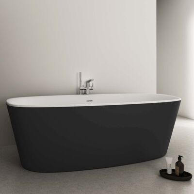 Ideal Standard K8722V3 Weiß matt / Schwarz matte Badewanne Ideal Standard K8722V3 Weiß matt / Schwarz matte Badewanne