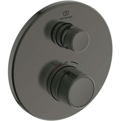 Ideal Standard Navigo Thermostat-Duscharmatur - Wandmontage, Set, Grau Ideal Standard Navigo Thermostat-Duscharmatur - Wandmontage, Set, Grau