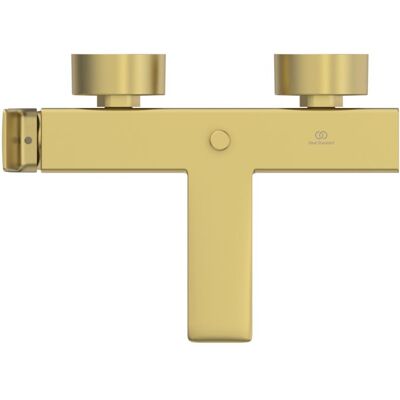 Ideal Standard Conca Brushed Gold Wandarmatur - Badewannenmischer Ideal Standard Conca Brushed Gold Wandarmatur - Badewannenmischer
