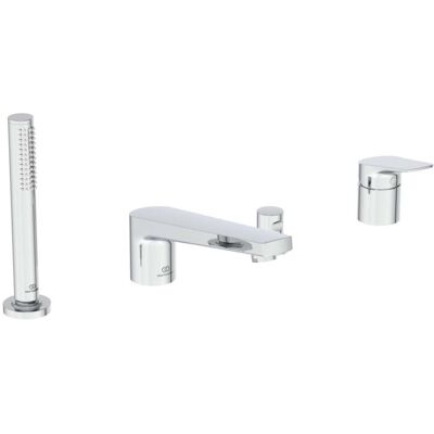 Ideal Standard Dolce Vita Wannenarmatur - 4-Loch, Metallgriff, 120mm - Badarmatur Ideal Standard Dolce Vita Wannenarmatur - 4-Loch, Metallgriff, 120mm - Badarmatur