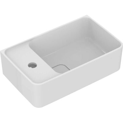 Ideal Standard II Handwaschbecken T299501 45 x 17 x 27 cm, Armaturenbank links, weiß Ideal Standard II Handwaschbecken T299501 45 x 17 x 27 cm, Armaturenbank links, weiß