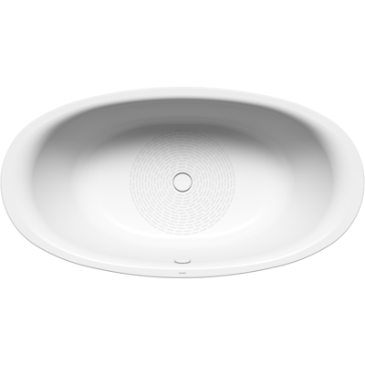 Kaldewei Ellipso Duo Oval Badewanne - Antirutsch, 214L, Weiß Kaldewei Ellipso Duo Oval Badewanne - Antirutsch, 214L, Weiß