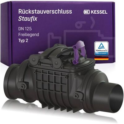 Kessel Modell 730125 Rückstauverschluss - Für sauberes Abwasser Kessel Modell 730125 Rückstauverschluss - Für sauberes Abwasser