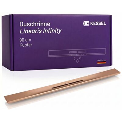 Kessel Linearis Duschrinne 45203.09 - Edelstahl V4A - Dusche Kessel Linearis Duschrinne 45203.09 - Edelstahl V4A - Dusche