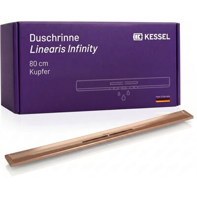 Kessel Kupfer gebürstet Duschrinne - Duschrinne Kessel Kupfer gebürstet Duschrinne - Duschrinne