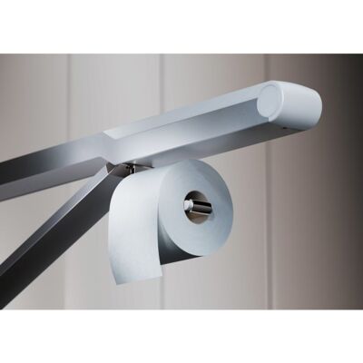 KEUCO AXESS Toilettenpapierhalter für Stützklappgriff - Chrom/Weiß KEUCO AXESS Toilettenpapierhalter für Stützklappgriff - Chrom/Weiß