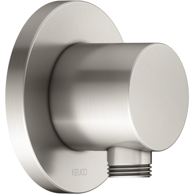 KEUCO IXMO Armatur 59547, Rund Rosette, Nickel gebürstet - Wasserhahn KEUCO IXMO Armatur 59547, Rund Rosette, Nickel gebürstet - Wasserhahn