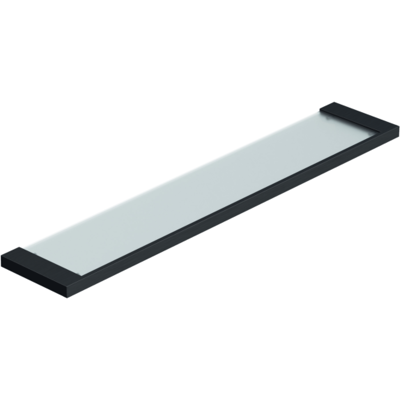 Kludi VELA C Glasablage Brushed Gunmetal - Glasablage Kludi VELA C Glasablage Brushed Gunmetal - Glasablage