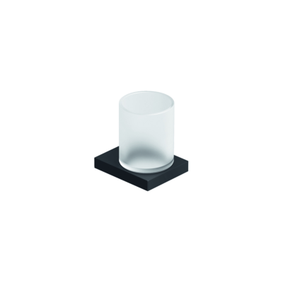 Kludi VELA C Glashalter - Wandmontage - Mattschwarz Kludi VELA C Glashalter - Wandmontage - Mattschwarz