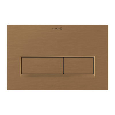 Kludi UNIFIX Betätigungsplatte Eckig 32PP01N1 244 x 160 mm Brushed Bronze Kludi UNIFIX Betätigungsplatte Eckig 32PP01N1 244 x 160 mm Brushed Bronze