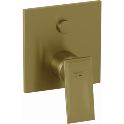 Kludi DECUS Wandmontierte Wannenarmatur Brushed Gold Kludi DECUS Wandmontierte Wannenarmatur Brushed Gold