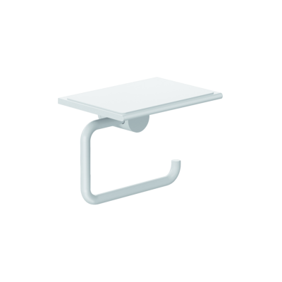 Kludi VELA R Toilettenpapierhalter - Wandmontage, mit Ablage, Metall Kludi VELA R Toilettenpapierhalter - Wandmontage, mit Ablage, Metall