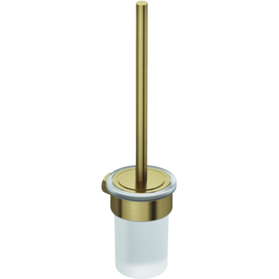 Kludi VELA R Toilettenbürstengarnitur - Wandmontage Brushed Gold Kludi VELA R Toilettenbürstengarnitur - Wandmontage Brushed Gold
