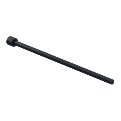 Kludi VELA R Brushed Gunmetal Handtuchstange 450mm - Wandmontage Kludi VELA R Brushed Gunmetal Handtuchstange 450mm - Wandmontage