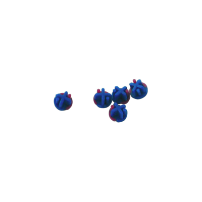 Kludi 93092100-00 Rot-Blau Chrom Markierungsstopfen - Armaturenteil Kludi 93092100-00 Rot-Blau Chrom Markierungsstopfen - Armaturenteil