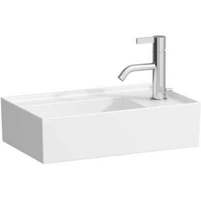 Laufen Weiß Wandmontiertes Waschbecken - Handwaschbecken, 460x280mm, Ohne Hahnloch, Ohne Überlauf Laufen Weiß Wandmontiertes Waschbecken - Handwaschbecken, 460x280mm, Ohne Hahnloch, Ohne Überlauf