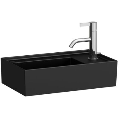 Laufen Kartell Schwarz Matt Wand-Waschtisch - Handwaschbecken Laufen Kartell Schwarz Matt Wand-Waschtisch - Handwaschbecken