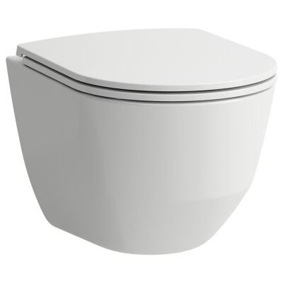 LAUFEN Pro Wand-Tiefspül-WC H8209654000001 weiß LCC, spülrandlos, Ausladung 49cm LAUFEN Pro Wand-Tiefspül-WC H8209654000001 weiß LCC, spülrandlos, Ausladung 49cm
