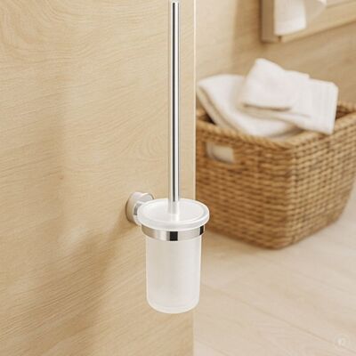 AquaCraft 100 Bürstengarnitur 23025A - Wandmodell - Glas - Chrom AquaCraft 100 Bürstengarnitur 23025A - Wandmodell - Glas - Chrom