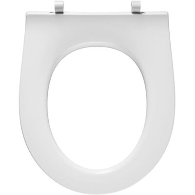 Pressalit Objecta Pro WC-Sitz - Polygiene, Festscharnier, Edelstahl Pressalit Objecta Pro WC-Sitz - Polygiene, Festscharnier, Edelstahl
