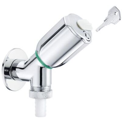 Schell Geräteschrägsitzventil - 035720699RV - abschließbar, 1/2" chrom Schell Geräteschrägsitzventil - 035720699RV - abschließbar, 1/2" chrom