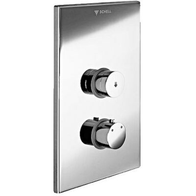 Schell Linus Wandmontage-Dusche Chrom Thermostat Schell Linus Wandmontage-Dusche Chrom Thermostat