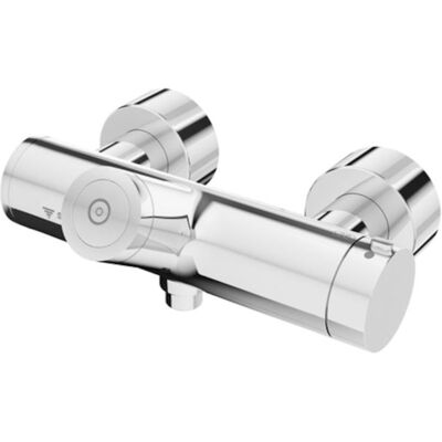 Schell Vitus Batteriebetrieb-Duschthermostat - Elektronisch, Chrom Schell Vitus Batteriebetrieb-Duschthermostat - Elektronisch, Chrom