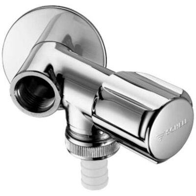Schell Modell 033090699 Messing Einzelzapfventil mit Rückflussverhinderer - Chrom Schell Modell 033090699 Messing Einzelzapfventil mit Rückflussverhinderer - Chrom