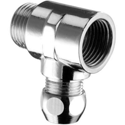 Schell Messing T-Stück 270060699 - 1/2" x 10 mm - Chrom - Anschluss Schell Messing T-Stück 270060699 - 1/2" x 10 mm - Chrom - Anschluss