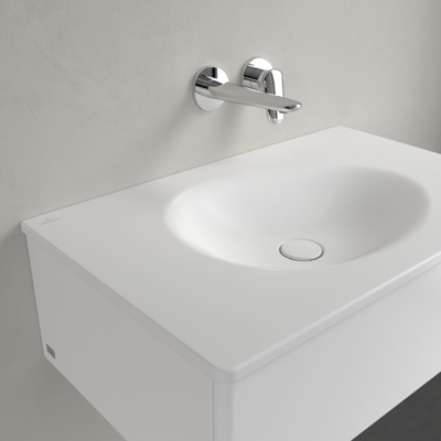 Villeroy & Boch Antao Wandwaschbecken - Rechteck, Stone White - 800x500mm Villeroy & Boch Antao Wandwaschbecken - Rechteck, Stone White - 800x500mm