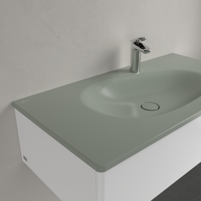 Villeroy & Boch Antao rechteckiger Waschtisch – 1000x500mm, Morning Green Villeroy & Boch Antao rechteckiger Waschtisch – 1000x500mm, Morning Green