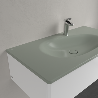 Villeroy & Boch Antao Waschbeckenunterschrank - Morning Green - Rechteckig Villeroy & Boch Antao Waschbeckenunterschrank - Morning Green - Rechteckig