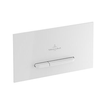 Villeroy & Boch ViConnect WC-Betätigungsplatte - Chrom Kunststoff Villeroy & Boch ViConnect WC-Betätigungsplatte - Chrom Kunststoff