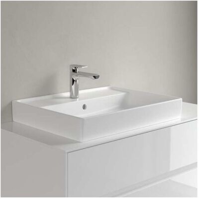 Villeroy & Boch Collaro Waschbecken - Rechteckig, Mit Überlauf, Wandmontage Villeroy & Boch Collaro Waschbecken - Rechteckig, Mit Überlauf, Wandmontage