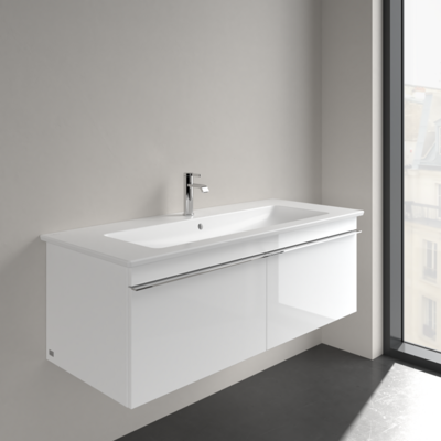 Villeroy & Boch Venticello Rechteckiger Wandwaschtisch - Keramik, 1200x500mm, Weiß Villeroy & Boch Venticello Rechteckiger Wandwaschtisch - Keramik, 1200x500mm, Weiß