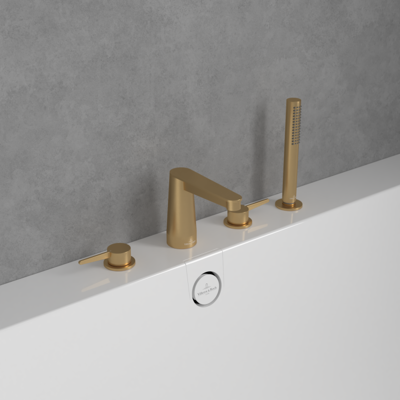 Villeroy & Boch - Conum Badewannenmischer - Brushed Gold Villeroy & Boch - Conum Badewannenmischer - Brushed Gold