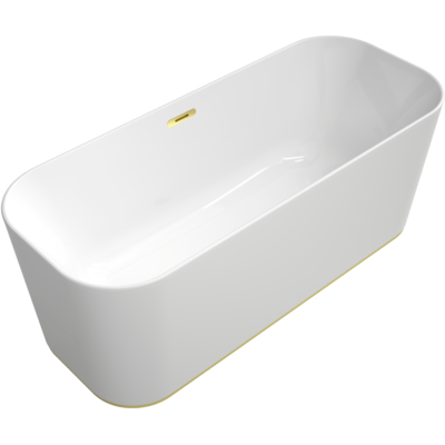 Villeroy & Boch Finion Duo Quaryl Badewanne - Gold & Weiß Villeroy & Boch Finion Duo Quaryl Badewanne - Gold & Weiß