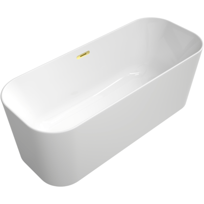 Villeroy & Boch Finion Freistehende Badewanne - Rechteck, Gold, Weiß Alpin - Badewanne Villeroy & Boch Finion Freistehende Badewanne - Rechteck, Gold, Weiß Alpin - Badewanne