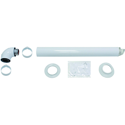 Vaillant Aluminium Dach-/Wanddurchführung - Revisionsöffnung 0,8m - Weiß Vaillant Aluminium Dach-/Wanddurchführung - Revisionsöffnung 0,8m - Weiß