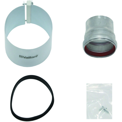 Vaillant 303844 - Übergangsstück alu DN60/100 auf DN63/96 - Rohrverbinder Vaillant 303844 - Übergangsstück alu DN60/100 auf DN63/96 - Rohrverbinder