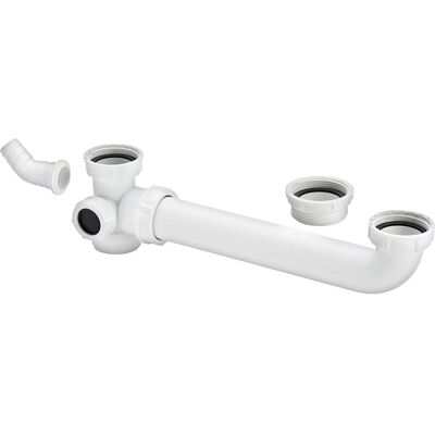 Viega Doppelspüle Ablaufverbindung - Verstellbar 80-310mm Viega Doppelspüle Ablaufverbindung - Verstellbar 80-310mm