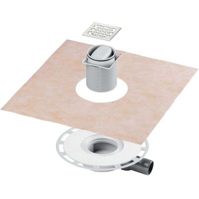 Viega Badezimmerablauf - Verstellbar, Geruchssicher, 100mm Viega Badezimmerablauf - Verstellbar, Geruchssicher, 100mm